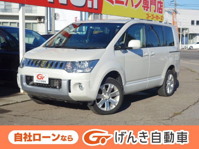 デリカD:5 Dﾊﾟﾜｰﾊﾟｯｹｰｼﾞ 4WD SUV 横滑り防止 シートヒーター（3452）